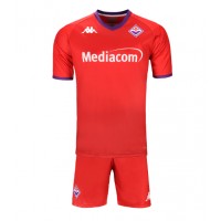 Camiseta Fiorentina Tercera Equipación Replica 2024-25 para niños mangas cortas (+ Pantalones cortos)